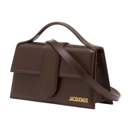 26SS 자크뮈스 라지 밤비노 크로스바디 플랩 백 BAW00007BC01A01 850 brown - JACQUEMUS