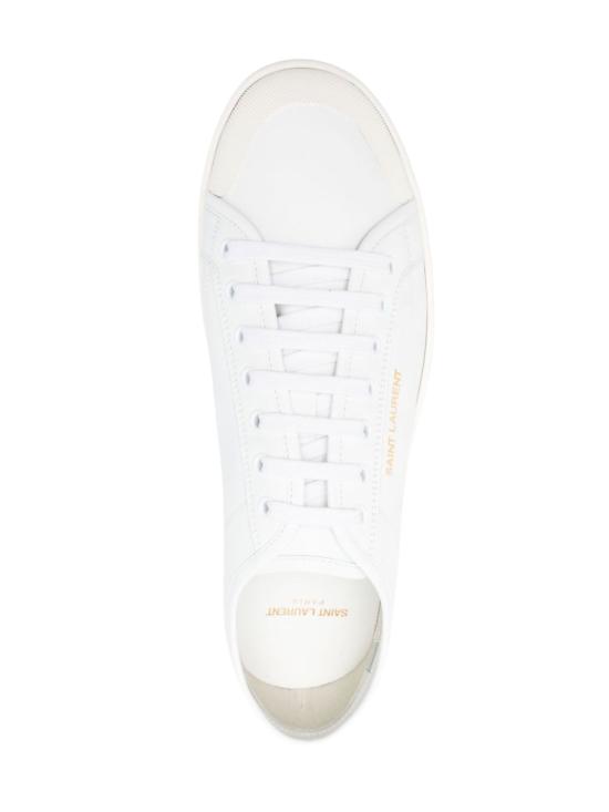 26SS 생로랑 GYM 짐 스무스 레더 스니커즈 820087 00N009030 White - SAINT LAURENT