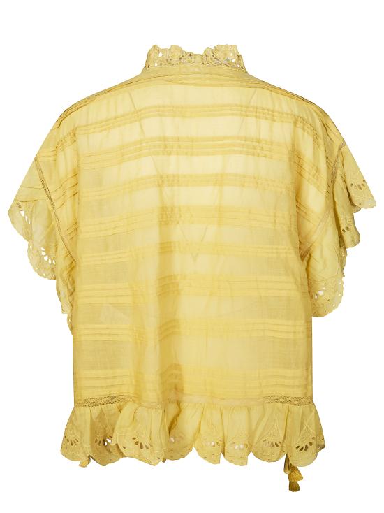 26SS 이자벨마랑에뚜왈 블라우스 HT0768FAD1J05E 10LC GIALLO - ISABEL MARANT ETOILE