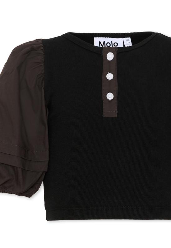 26SS [키즈] 몰로 티셔츠 2S26A220 5619 BLACK - MOLO