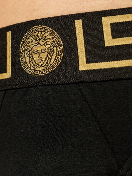 26SS 베르사체 라운지 웨어 AU100022 1A10011A80G Black - VERSACE