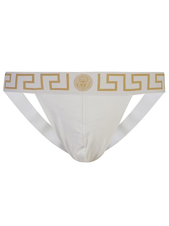 26SS 베르사체 라운지 웨어 AUU01017 1A10011A81H White - VERSACE
