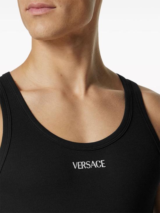 26SS 베르사체 라운지 웨어 1013125 1A094101B000 Black - VERSACE