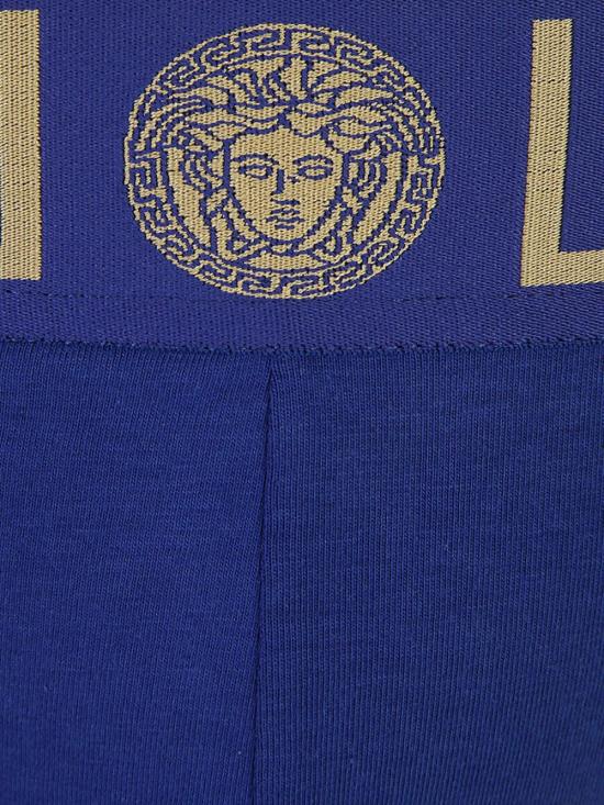 26SS 베르사체 라운지 웨어 AUU01017 1A10011A85K Blue - VERSACE