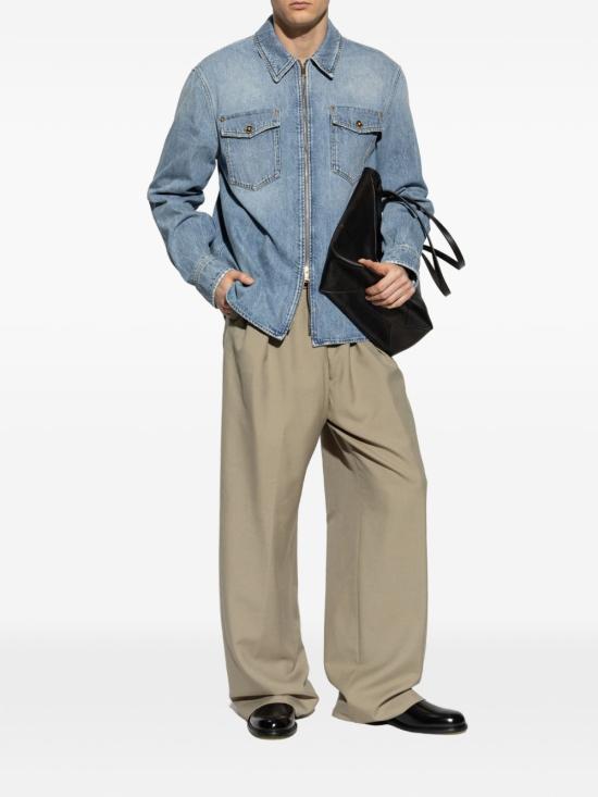 26SS 베르사체 데님 셔츠 1020723 1A163861D190 Blue - VERSACE