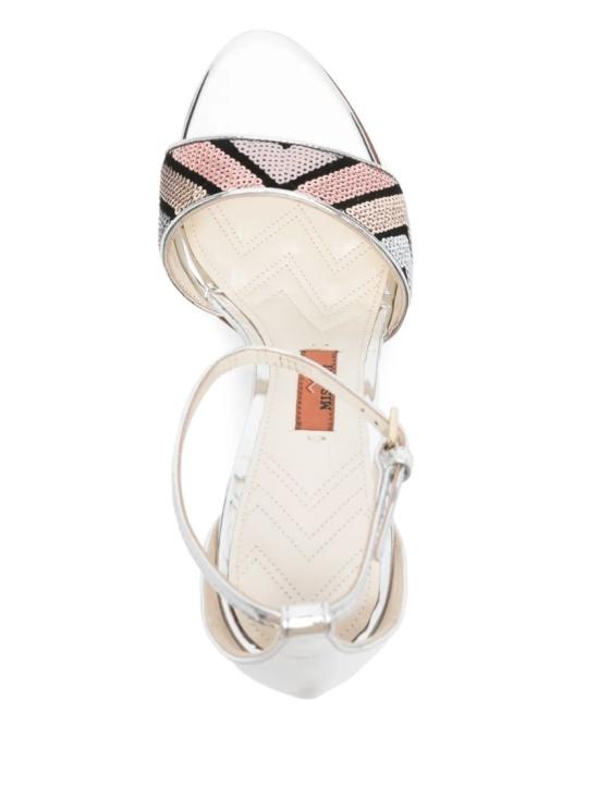 25SS 미소니 샌들 MWF106 Silver - MISSONI