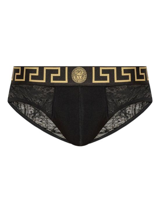 26SS 베르사체 라운지 웨어 1020790 1A147811B000 Black