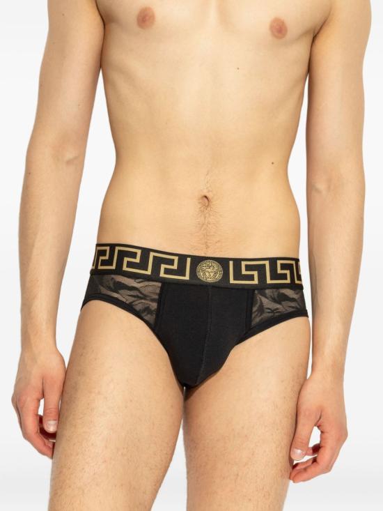 26SS 베르사체 라운지 웨어 1020790 1A147811B000 Black - VERSACE