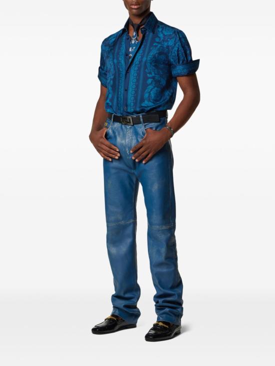 26SS 베르사체 데님 셔츠 1021715 1A135575UH90 Blue - VERSACE