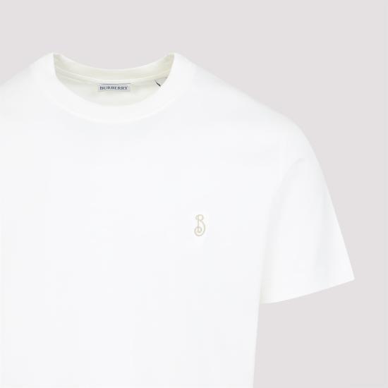 25SS 버버리 반팔 티셔츠 8102209 B7078 CHALK - BURBERRY