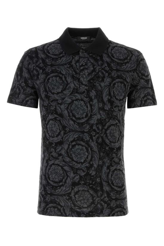 26SS 베르사체 폴로 티셔츠 10139061A09796 1E510 MEDIUMGREY