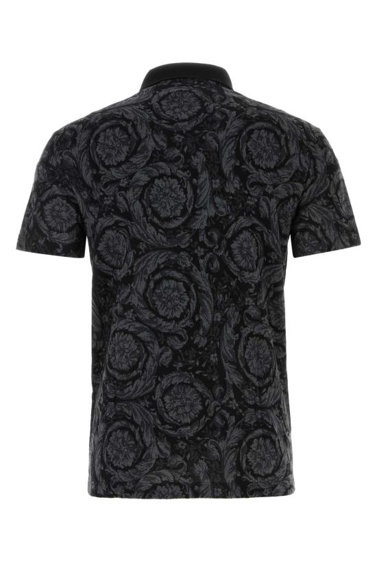 26SS 베르사체 폴로 티셔츠 10139061A09796 1E510 MEDIUMGREY - VERSACE