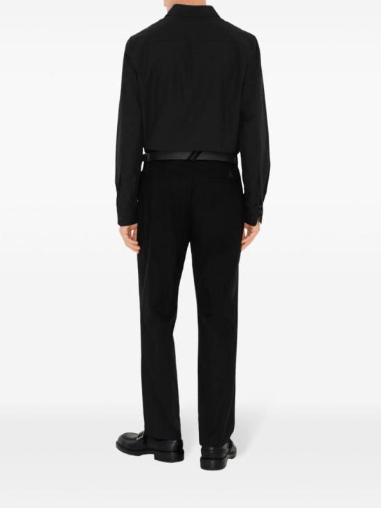 25SS 버버리 긴팔 셔츠 8103937 A1189 BLACK - BURBERRY