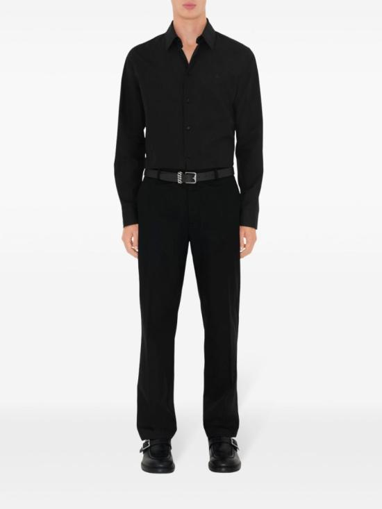 25SS 버버리 긴팔 셔츠 8103937 A1189 BLACK - BURBERRY