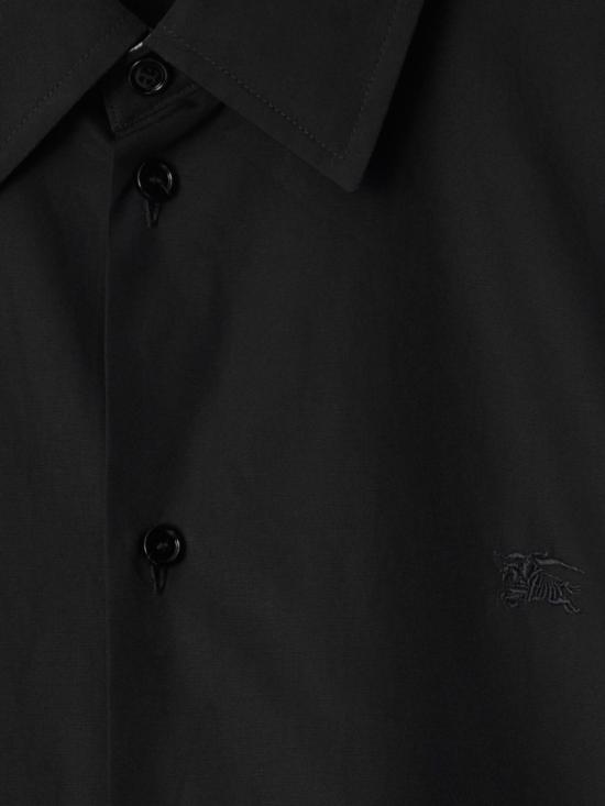 25SS 버버리 긴팔 셔츠 8103937 A1189 BLACK - BURBERRY