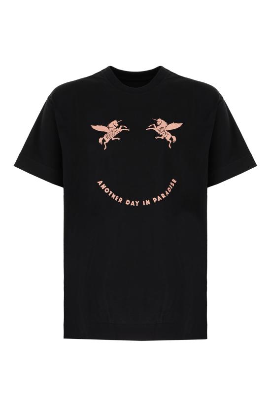 26SS 지방시 반팔 티셔츠 BM71MG3YQ7 001 BLACK