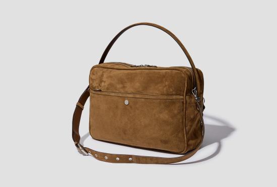 26SS 아크네 스튜디오 카메로 카메라 스웨이드 숄더백 C10264 295 - ACNE STUDIOS