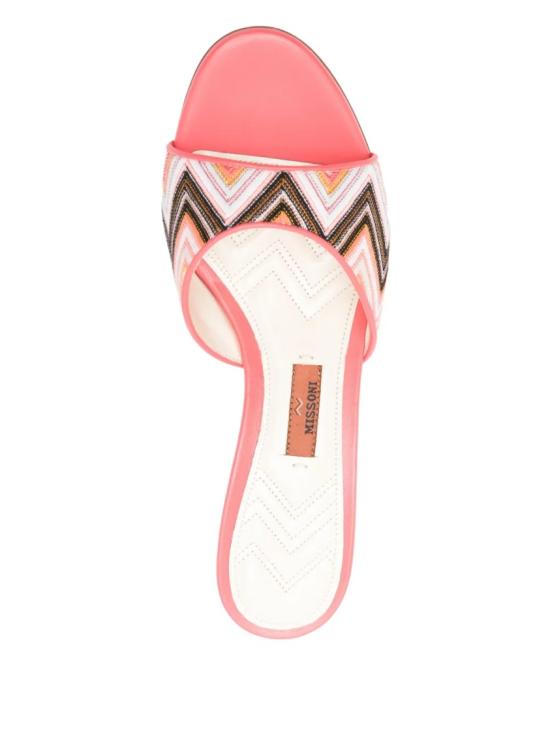 25SS 미소니 샌들 MWF086 Pink - MISSONI