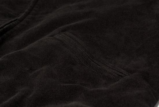 26SS 코모리 자켓 몰스킨 지퍼 반팔 재킷 C03-01016 블랙 - COMOLI