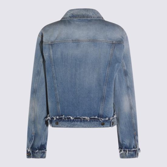 26SS 마르지엘라 데님 자켓 S51AM0517S30561987 Blue - MAISON MARGIELA