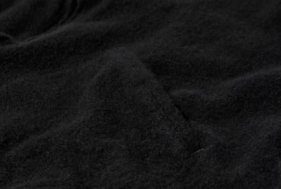 26SS 코모리 자켓 수축 방지 울 지퍼 반팔 재킷 C03-01022 블랙 - COMOLI