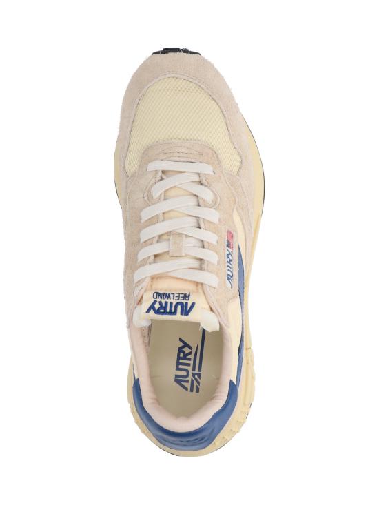 26SS 오트리 릴윈드 로우 나일론 스웨이드 스니커즈 WWLM UT27 Beige - AUTRY