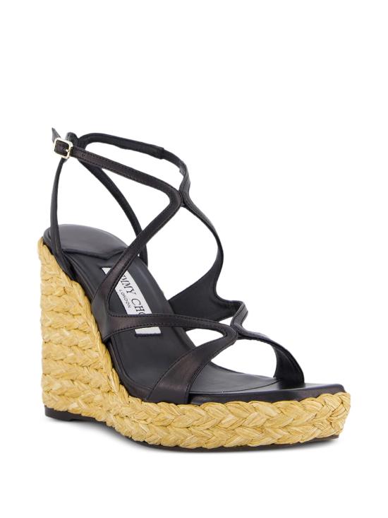 26SS 지미추 로퍼 AYLA110CTQ BLACK Black - JIMMY CHOO