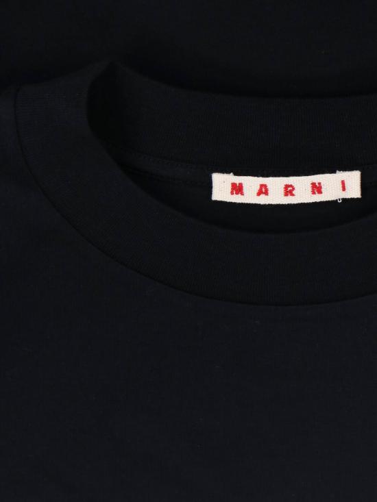 26SS 마르니 반팔 티셔츠 THJE0333P5 USCX42 SLN99 Black - MARNI