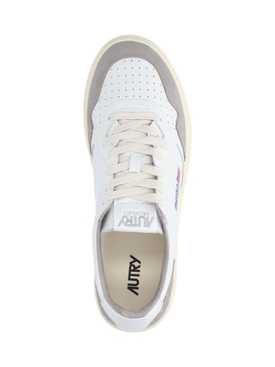 26SS 오트리 메달리스트 로우 스니커즈 AULM FT01 White - AUTRY