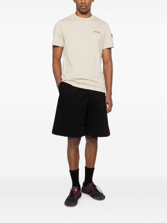 26SS 몽클레어 반팔 티셔츠 L10918C00007 89AYW216 Beige - MONCLER