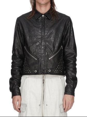 26SS 릭 오웬스 가죽 자켓 RR01F2742 LBEES 09
