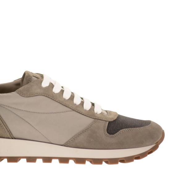 26SS 브루넬로 쿠치넬리 프레셔스 토 테크노 패브릭 러너 MZ47G1960 KHAKI - BRUNELLO CUCINELLI