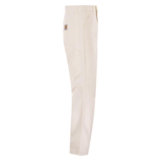  칼하트 디어본 캔버스 싱글 니 팬츠 I031497 WHITE - CARHARTT