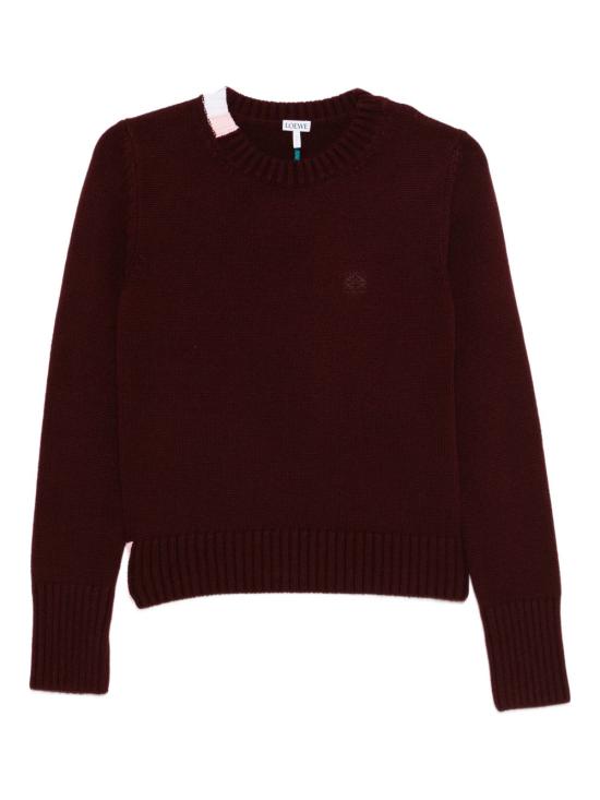 26SS 로에베 스웨터 S359Y14K J17266 Bordeaux
