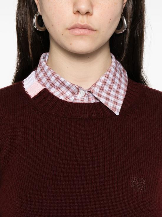 26SS 로에베 스웨터 S359Y14K J17266 Bordeaux - LOEWE