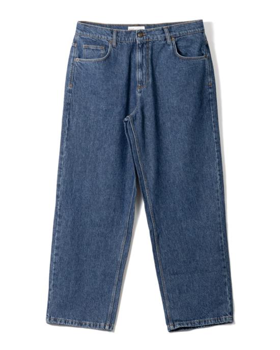 25FW 왁스 런던 데님 팬츠 AW25 DEN LOO BPV BUW 90s BLUE WASH Blue