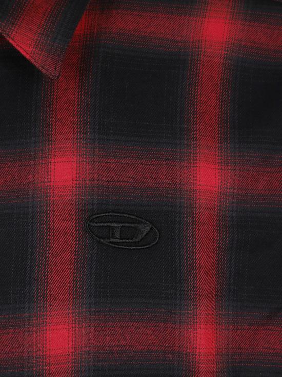 25FW 디젤 S-심플리 체크 셔츠  A18502 0HGBT Multicolor - DIESEL