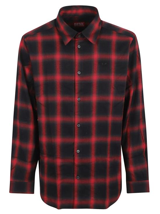 25FW 디젤 S-심플리 체크 셔츠  A18502 0HGBT Multicolor - DIESEL