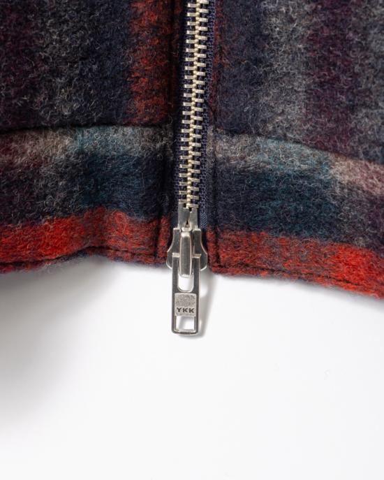 25FW 왁스 런던 봄버 자켓 AW25 JKT HTH BZF NML NAVY MULTI Multicolor - WAX LONDON