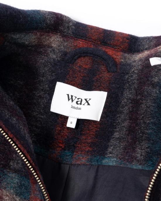 25FW 왁스 런던 봄버 자켓 AW25 JKT HTH BZF NML NAVY MULTI Multicolor - WAX LONDON