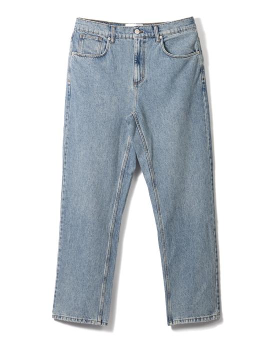 25FW 왁스 런던 데님 팬츠 SS25 DEN STR BPV MWA VINTAGE BLUE Blue