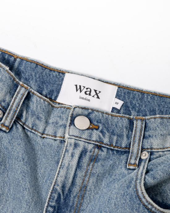 25FW 왁스 런던 데님 팬츠 SS25 DEN STR BPV MWA VINTAGE BLUE Blue - WAX LONDON