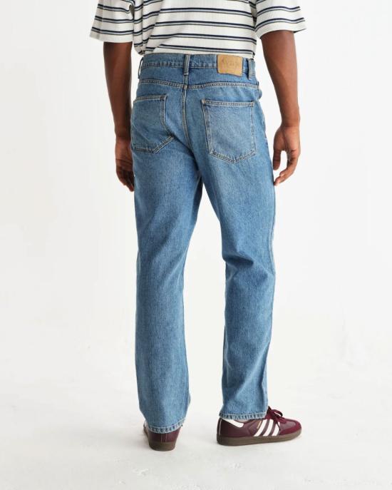 25FW 왁스 런던 데님 팬츠 SS25 DEN STR BPV MWA VINTAGE BLUE Blue - WAX LONDON