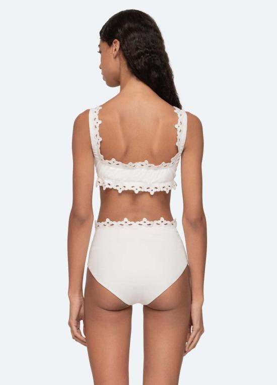  씨뉴욕 비키니 수영복 Sea Ny Leila 비키니 탑 화이트 - SEA NY