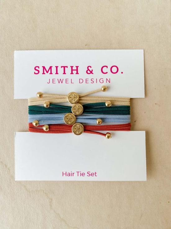  Smith and Co. Design 헤어 액세서리 스미스앤코 디자인 스키니 헤어타이 세트