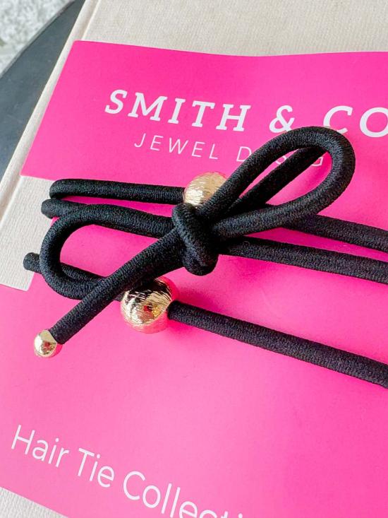  Smith and Co. Design 헤어 액세서리 스미스앤코 디자인 리본 & 보우 헤어 타이 세트 - OTHER BRANDS