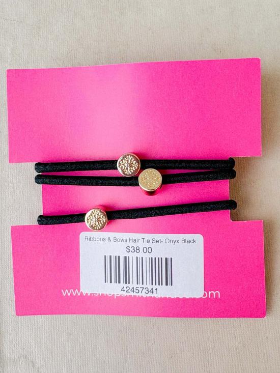  Smith and Co. Design 헤어 액세서리 스미스앤코 디자인 리본 & 보우 헤어 타이 세트 - OTHER BRANDS