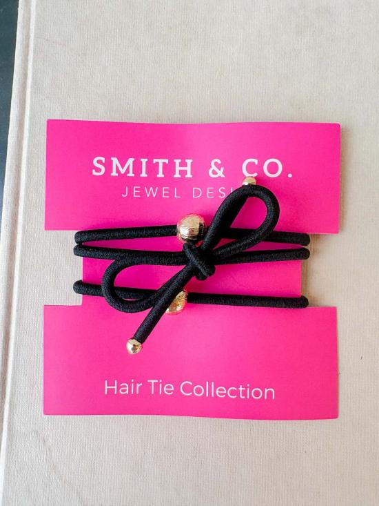  Smith and Co. Design 헤어 액세서리 스미스앤코 디자인 리본 & 보우 헤어 타이 세트