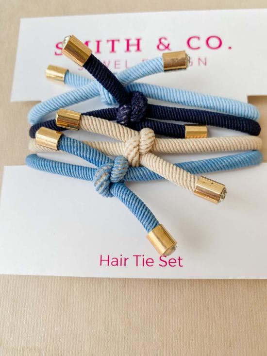  스미스 앤 코 디자인 헤어 액세서리 스미스앤코 디자인 오리지널 헤어타이 세트 - SMITH AND CO. DESIGN