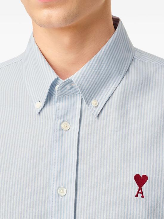 26SS 아미 ADC버튼 다운 셔츠 BFUSH063CO0087 475 - AMI